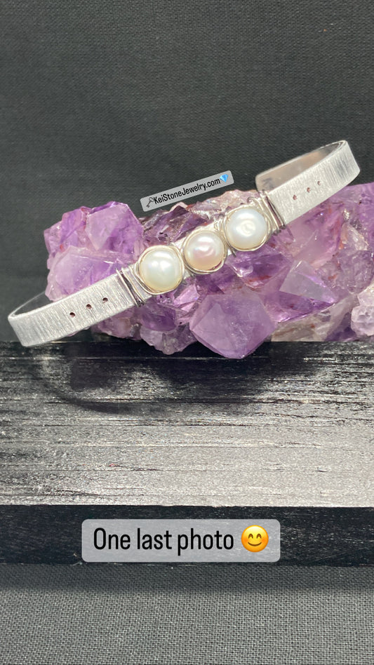 3 Pearl Bracelet