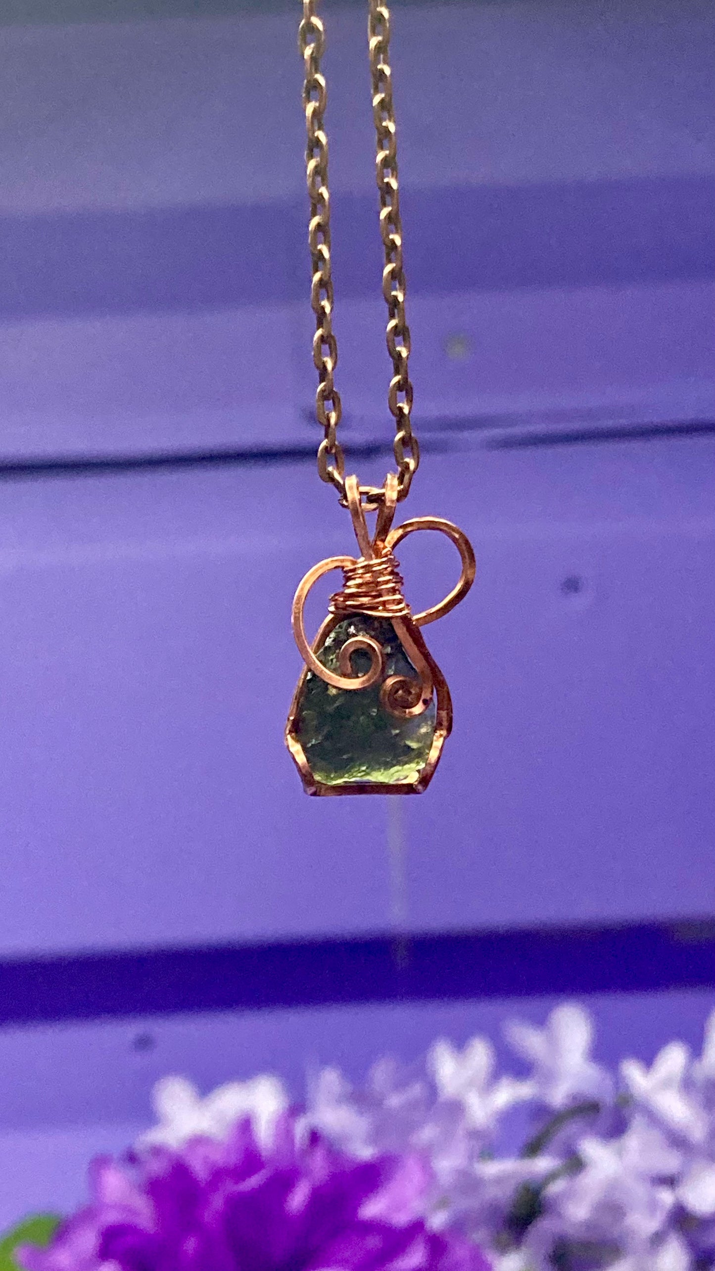 Moldavite Wrap