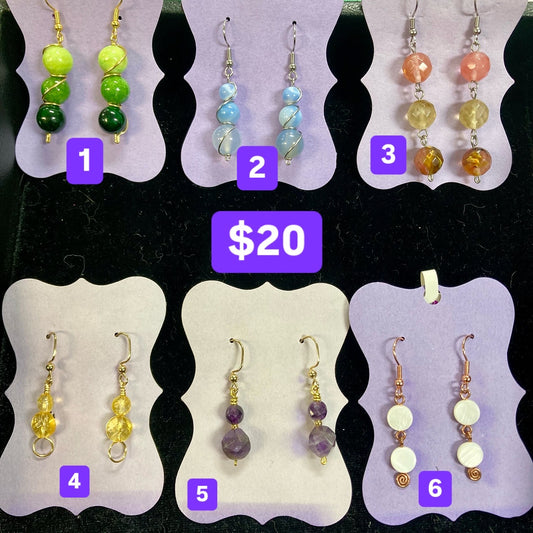 $20 Earrings