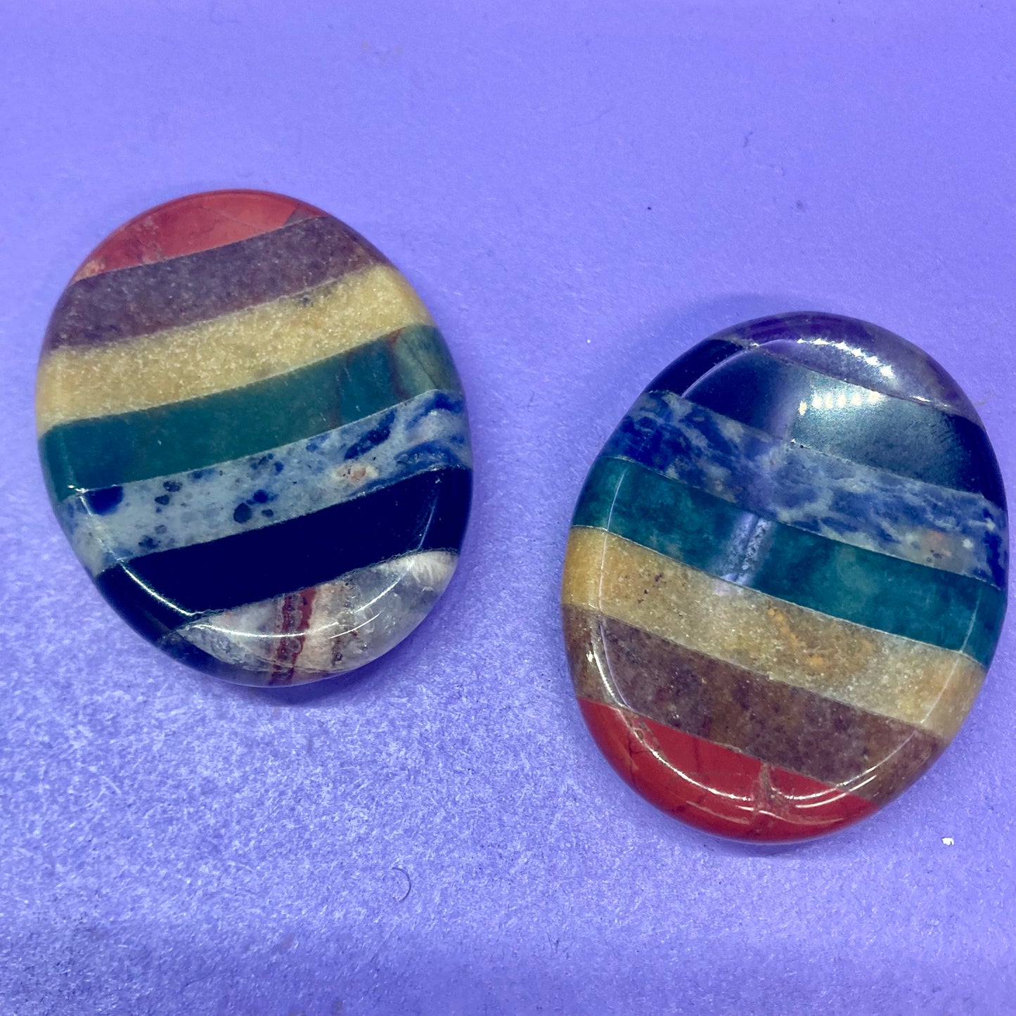 Striped Worry Stone