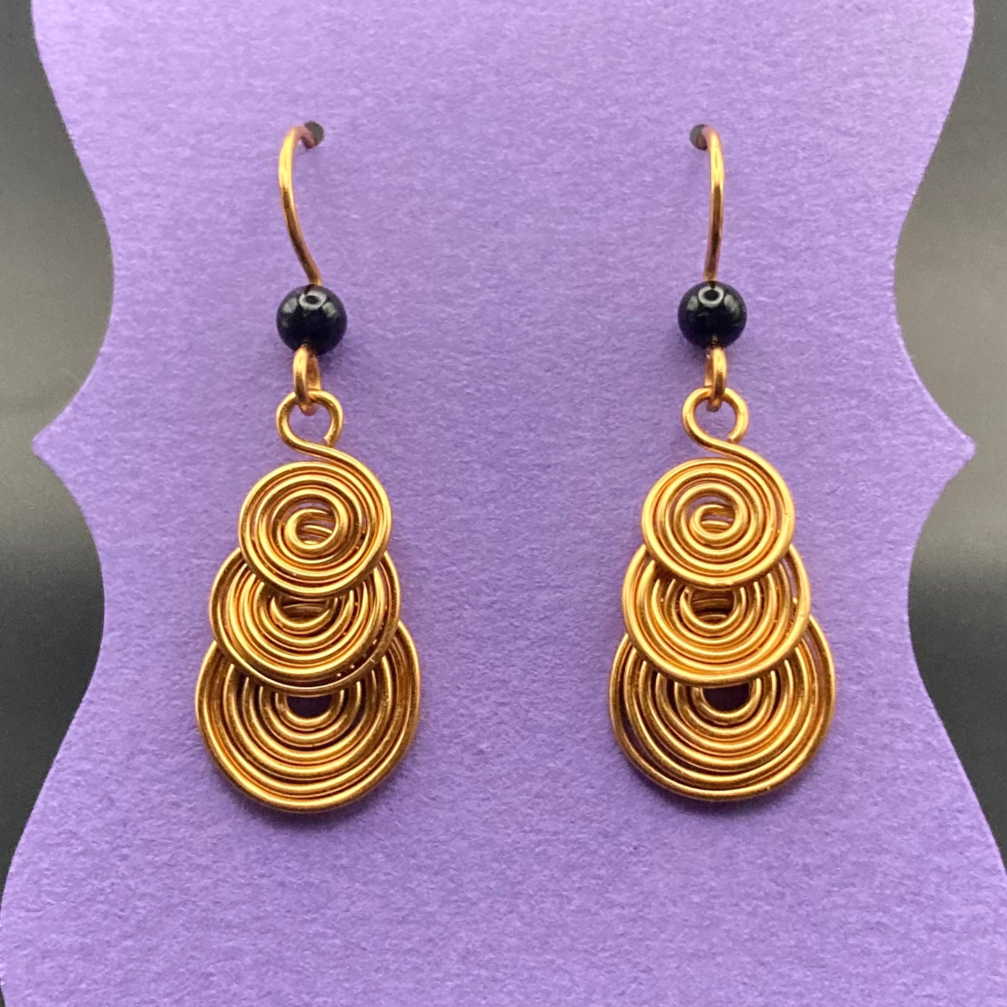 Spiral Tier Earrings