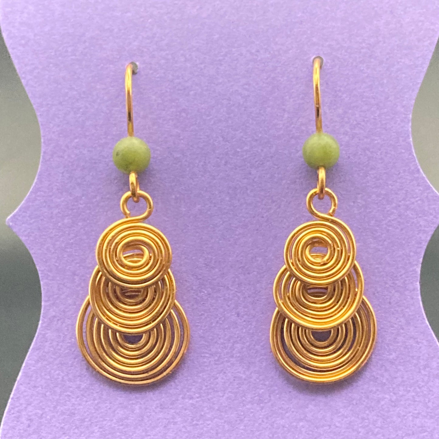 Spiral Tier Earrings