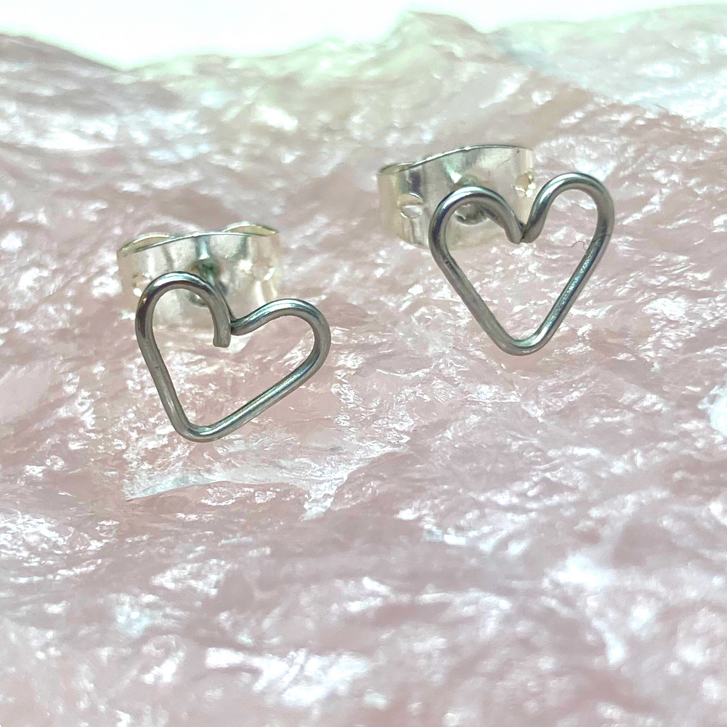 Heart Studs