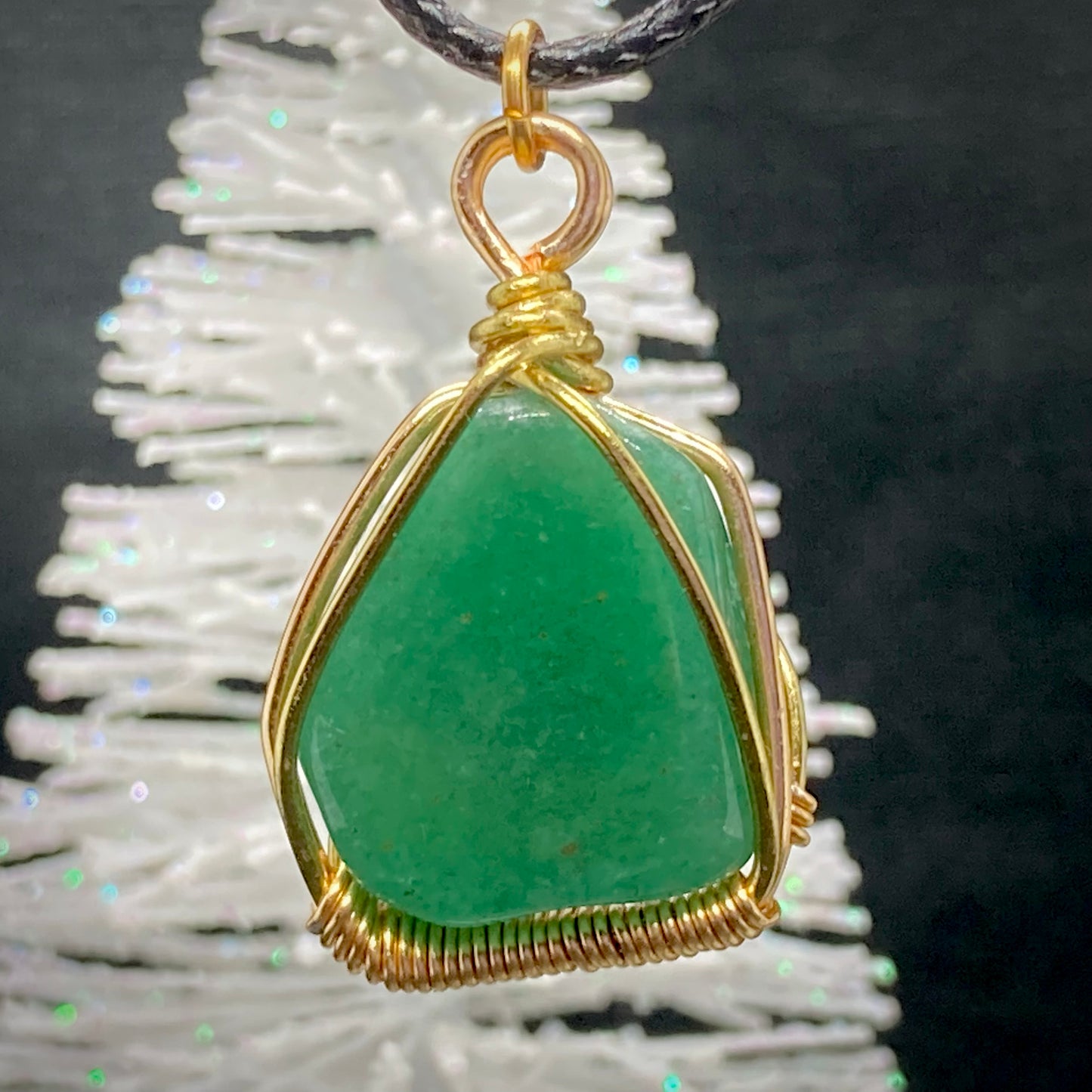 Glimmering Green Pendant