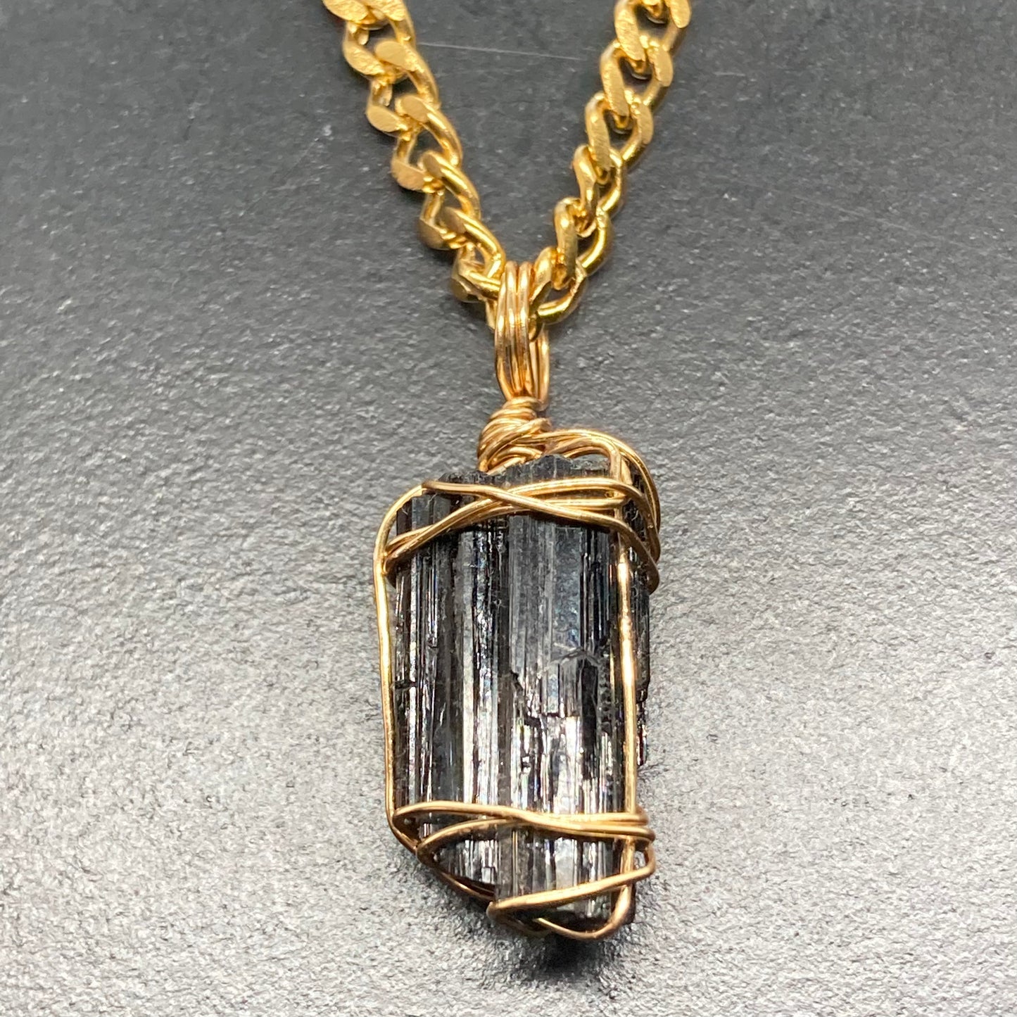 Tourmaline Wrap Pendant