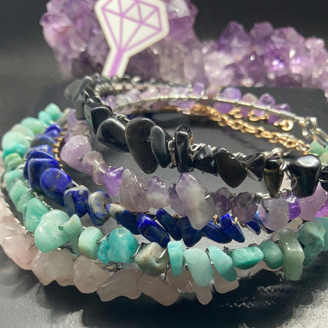 Raw Crystal Bracelet