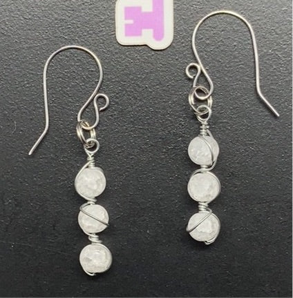 Snowball Earrings