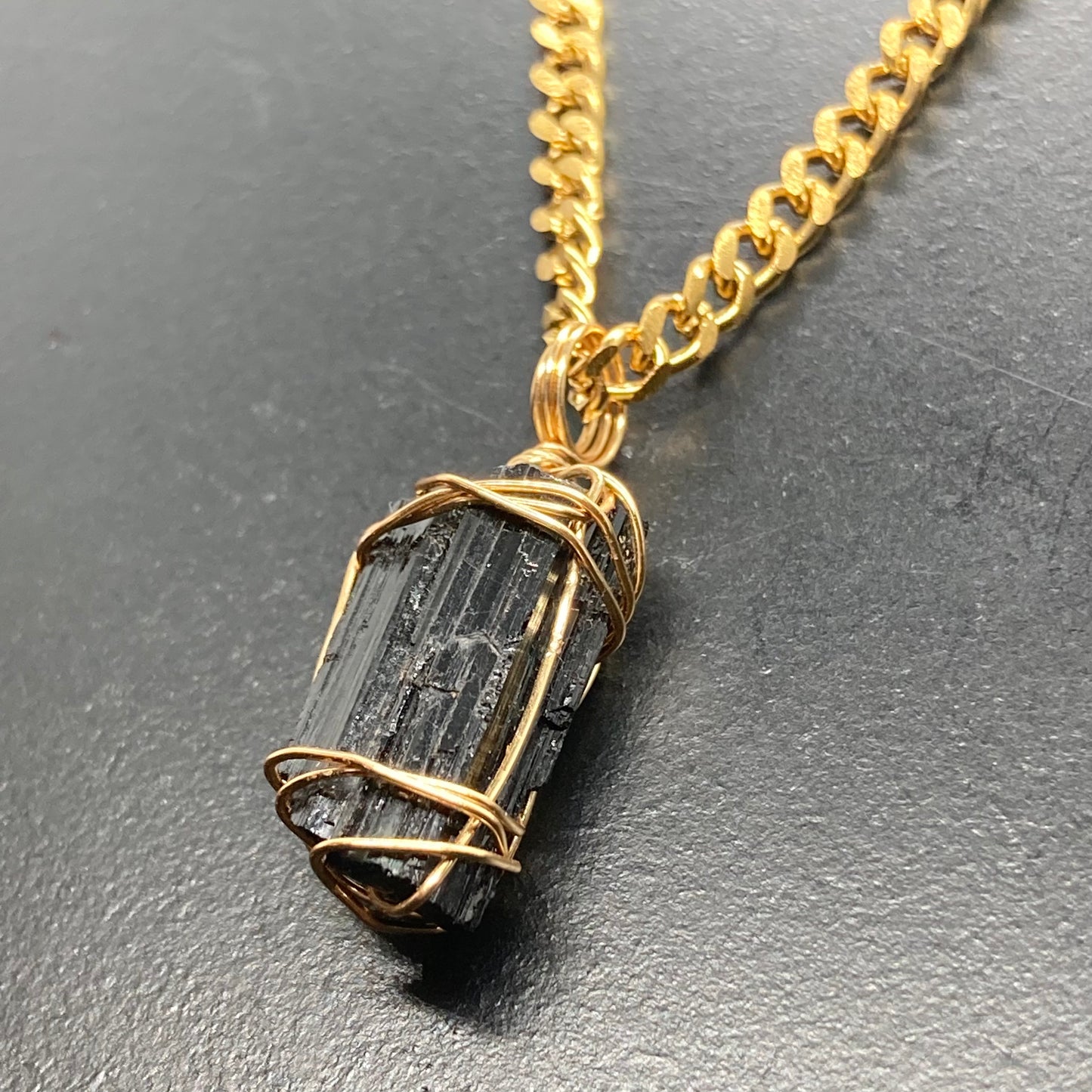 Tourmaline Wrap Pendant