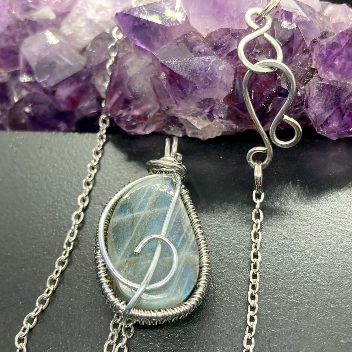 Labradorite Wrap Pendant